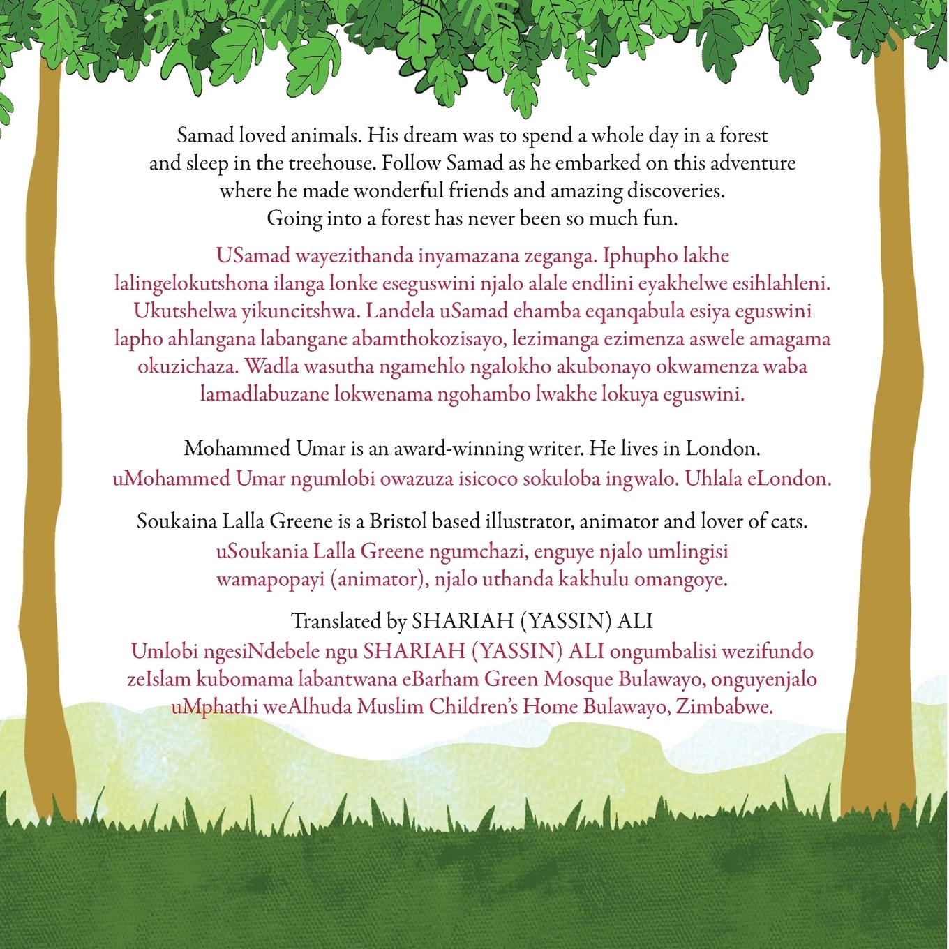 Rückseitencover Samad in the Forest