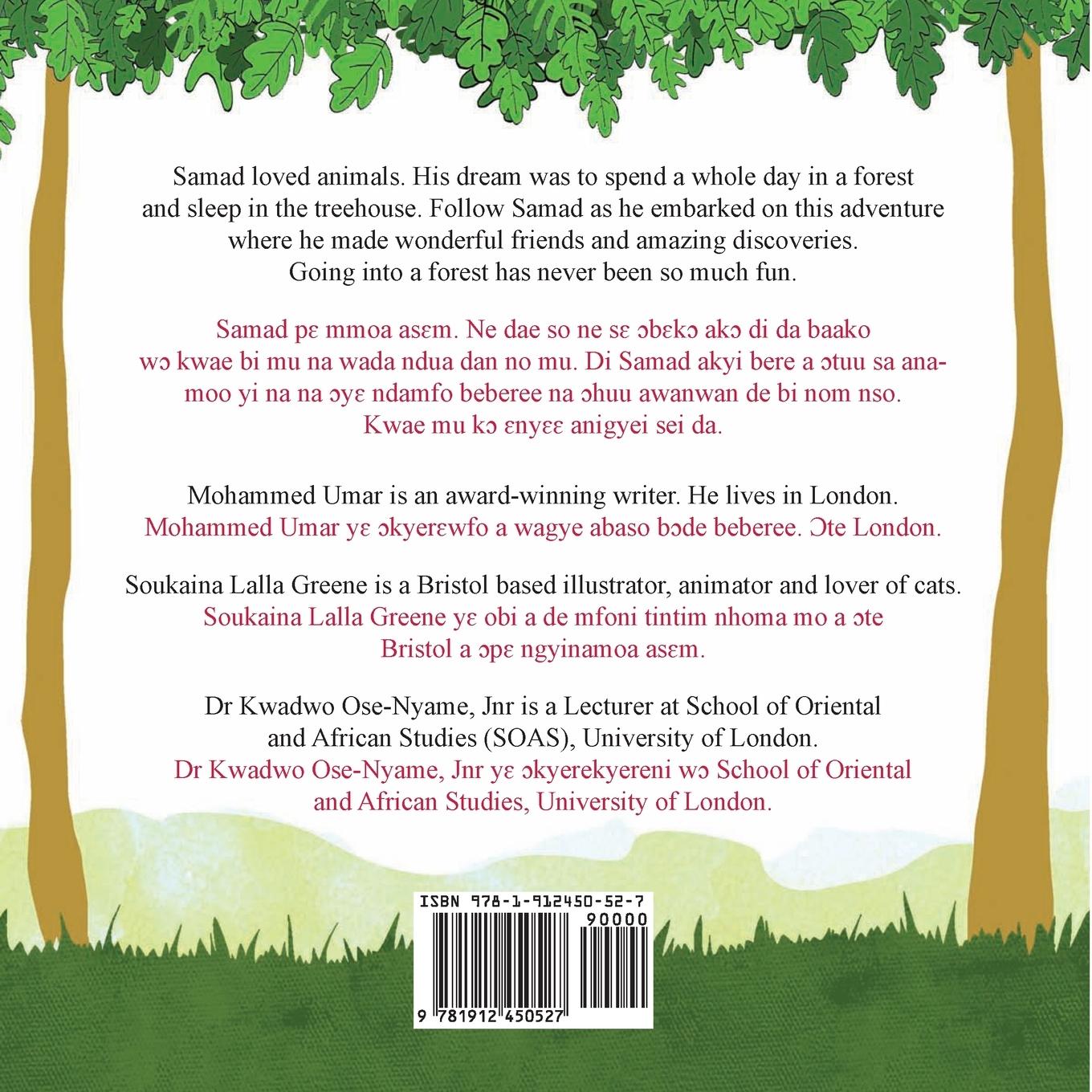 Rückseitencover Samad in the Forest