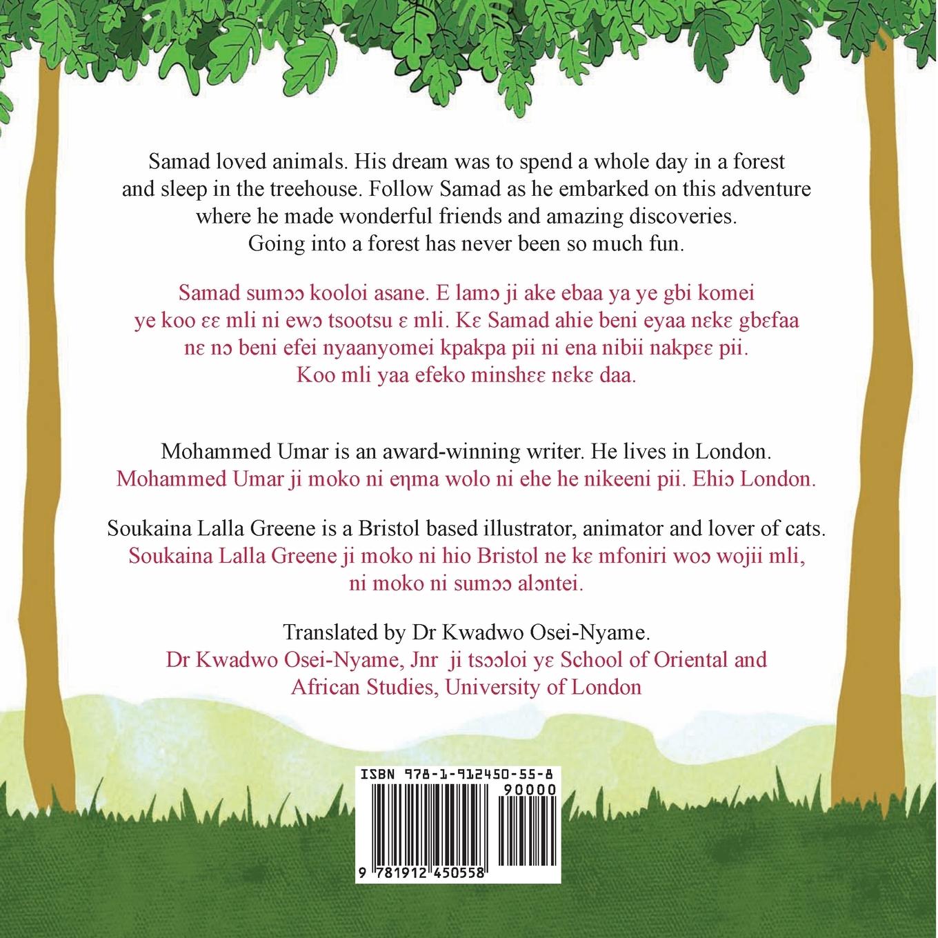 Rückseitencover Samad in the Forest