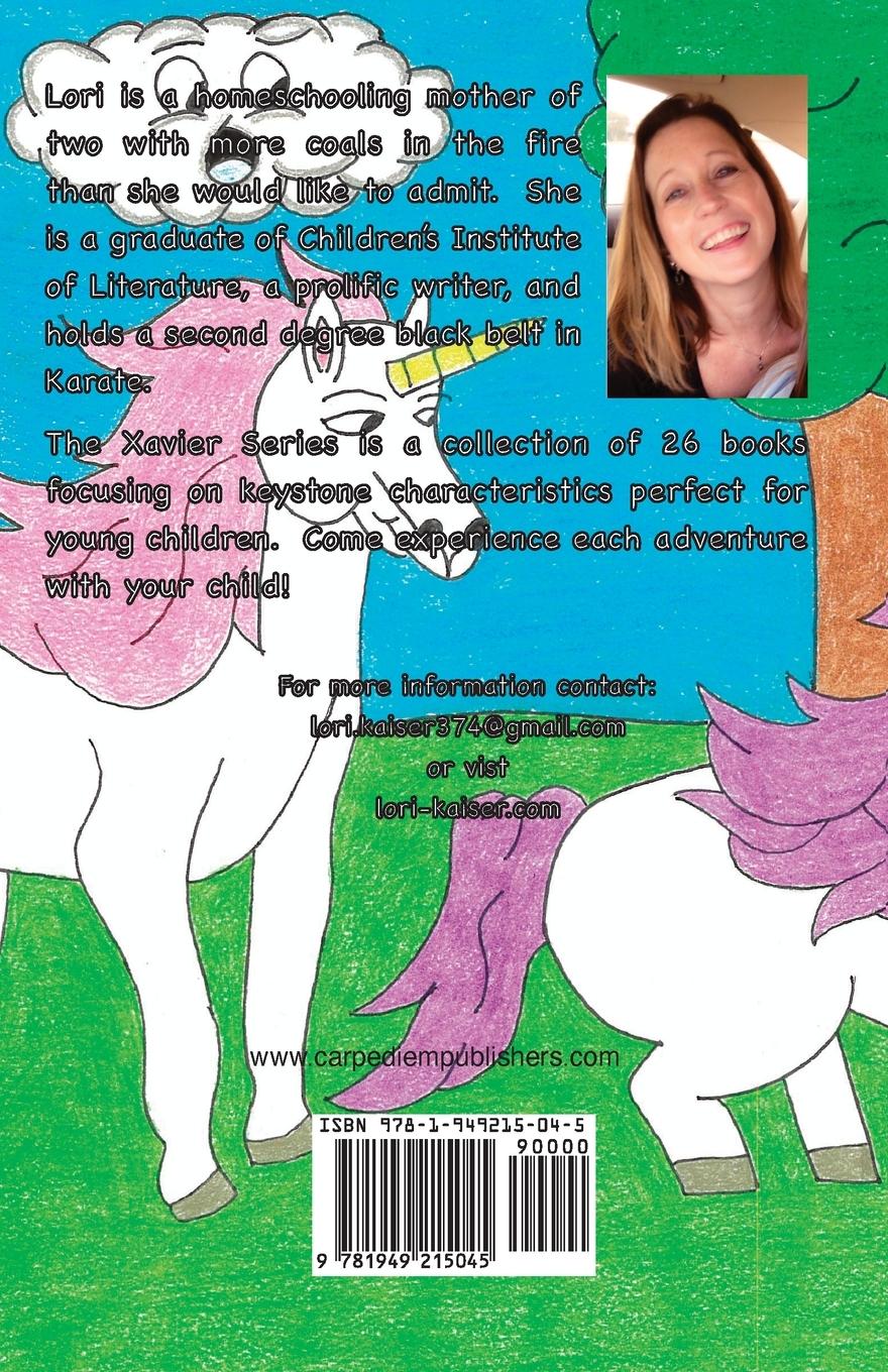 Rückseitencover Uma the Unique Unicorn