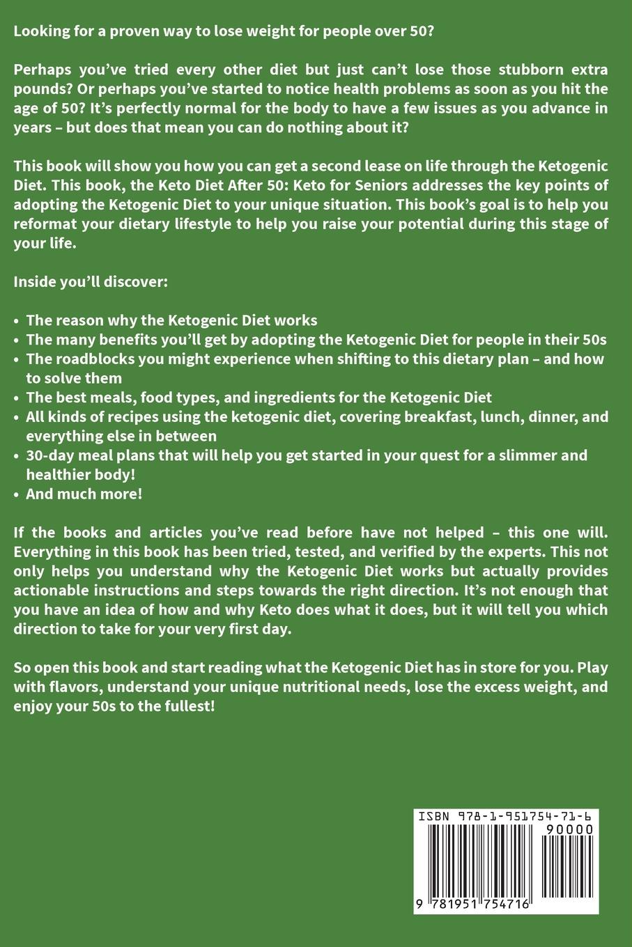 Rückseitencover Keto Diet After 50