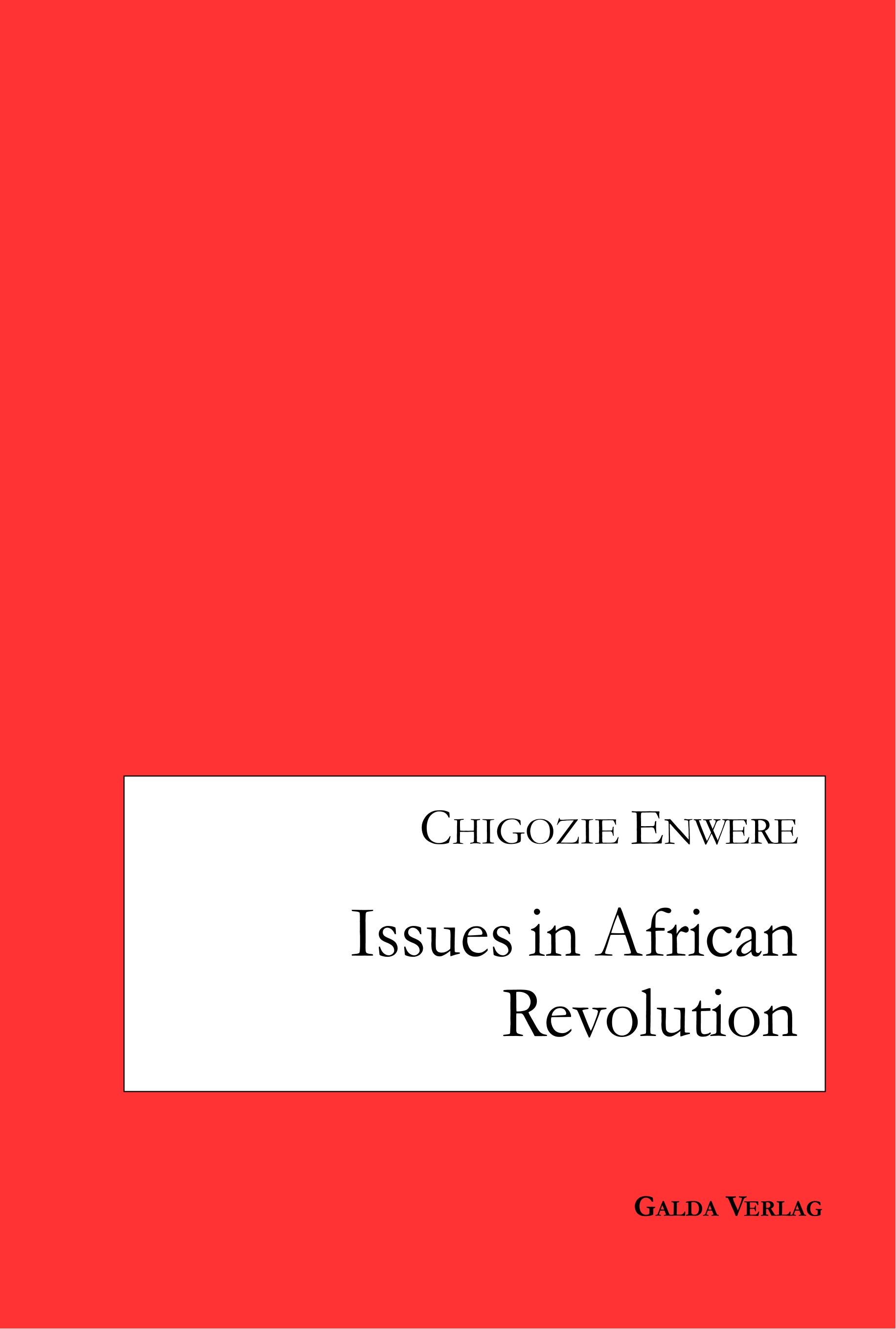 Vorderes Coverbild Issues in African Revolution