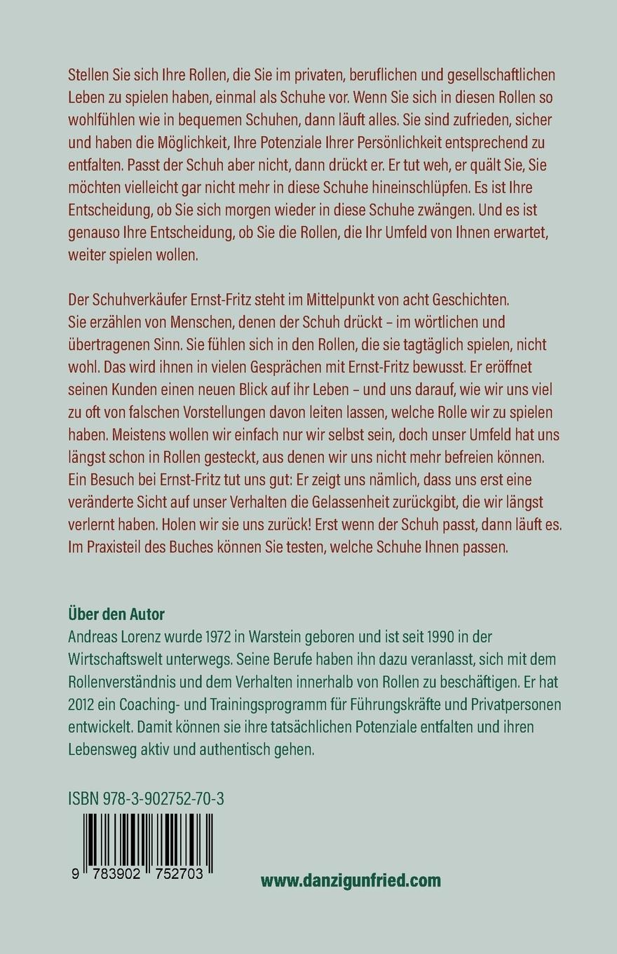 Rückseitencover Wenn der Schuh passt, dann läuft es