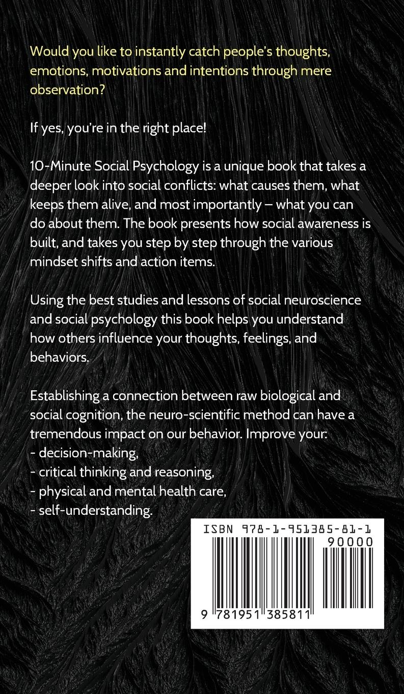 Rückseitencover 10-Minute Social Psychology