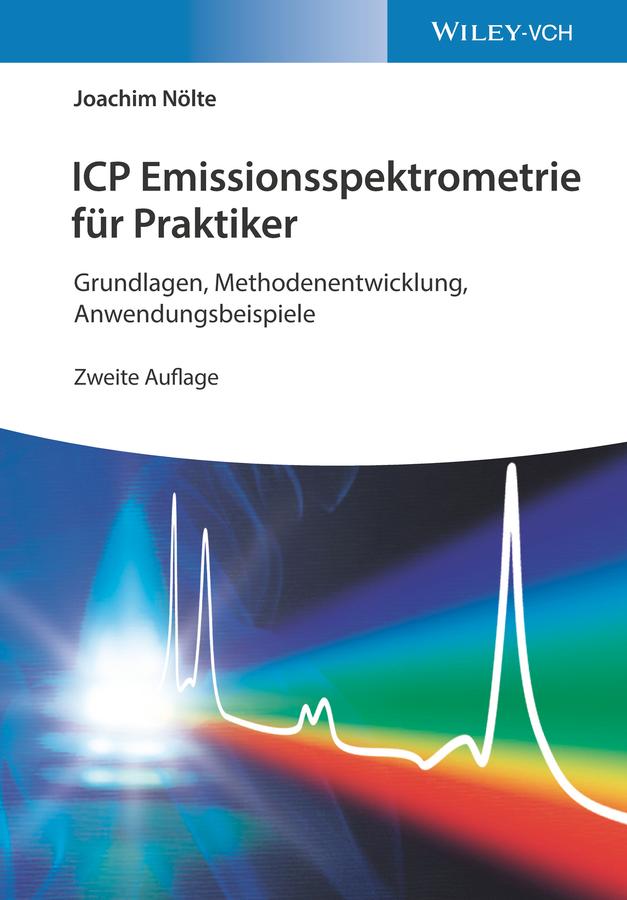 Vorderes Coverbild ICP Emissionsspektrometrie für Praktiker