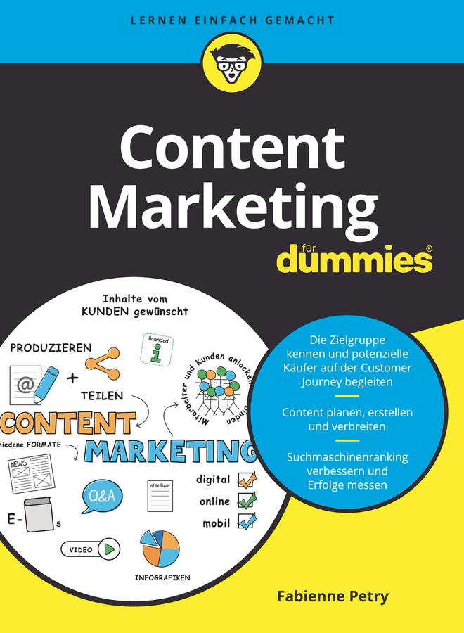 Vorderes Coverbild Content Marketing für Dummies