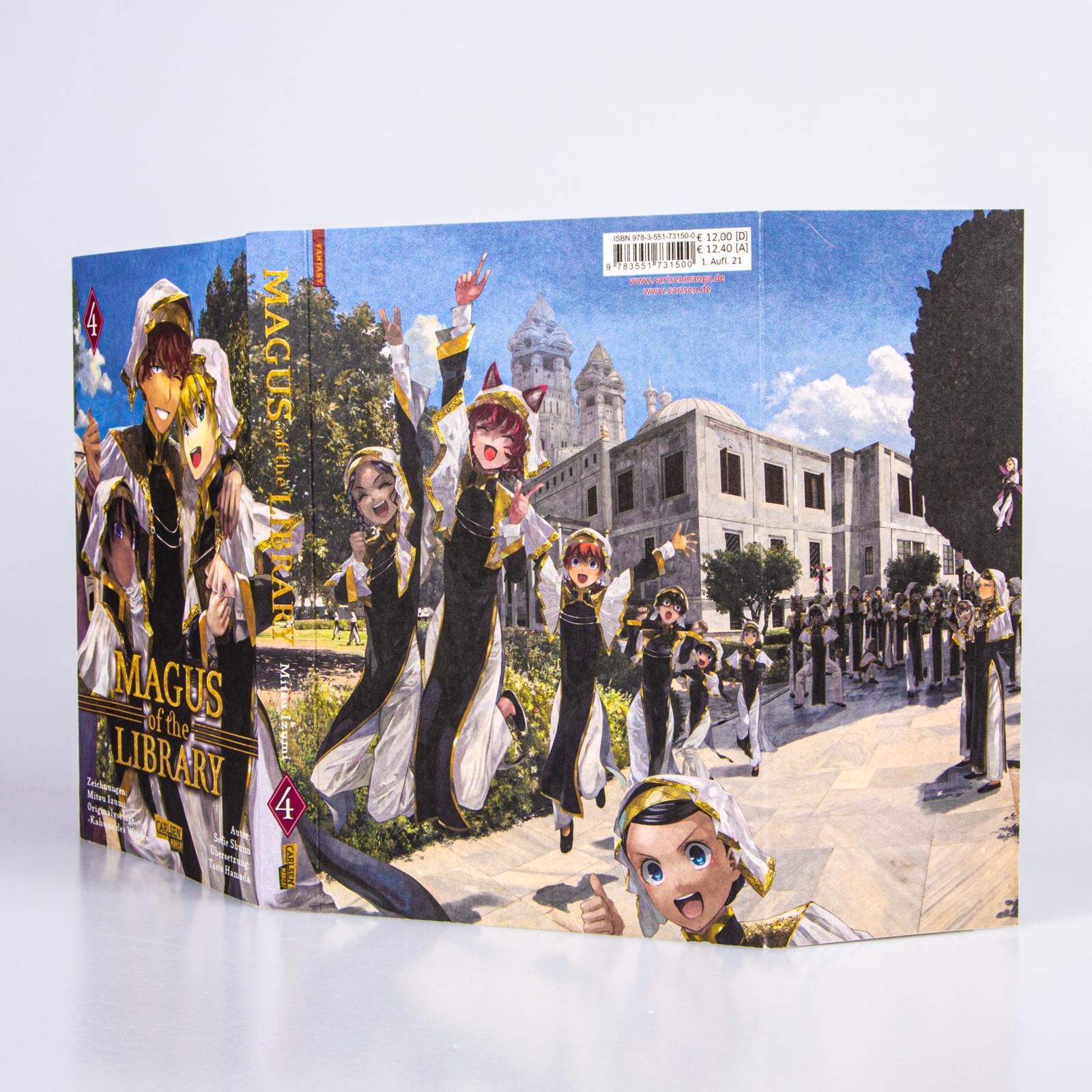 Beispielinhalt (Bild) Magus of the Library  4