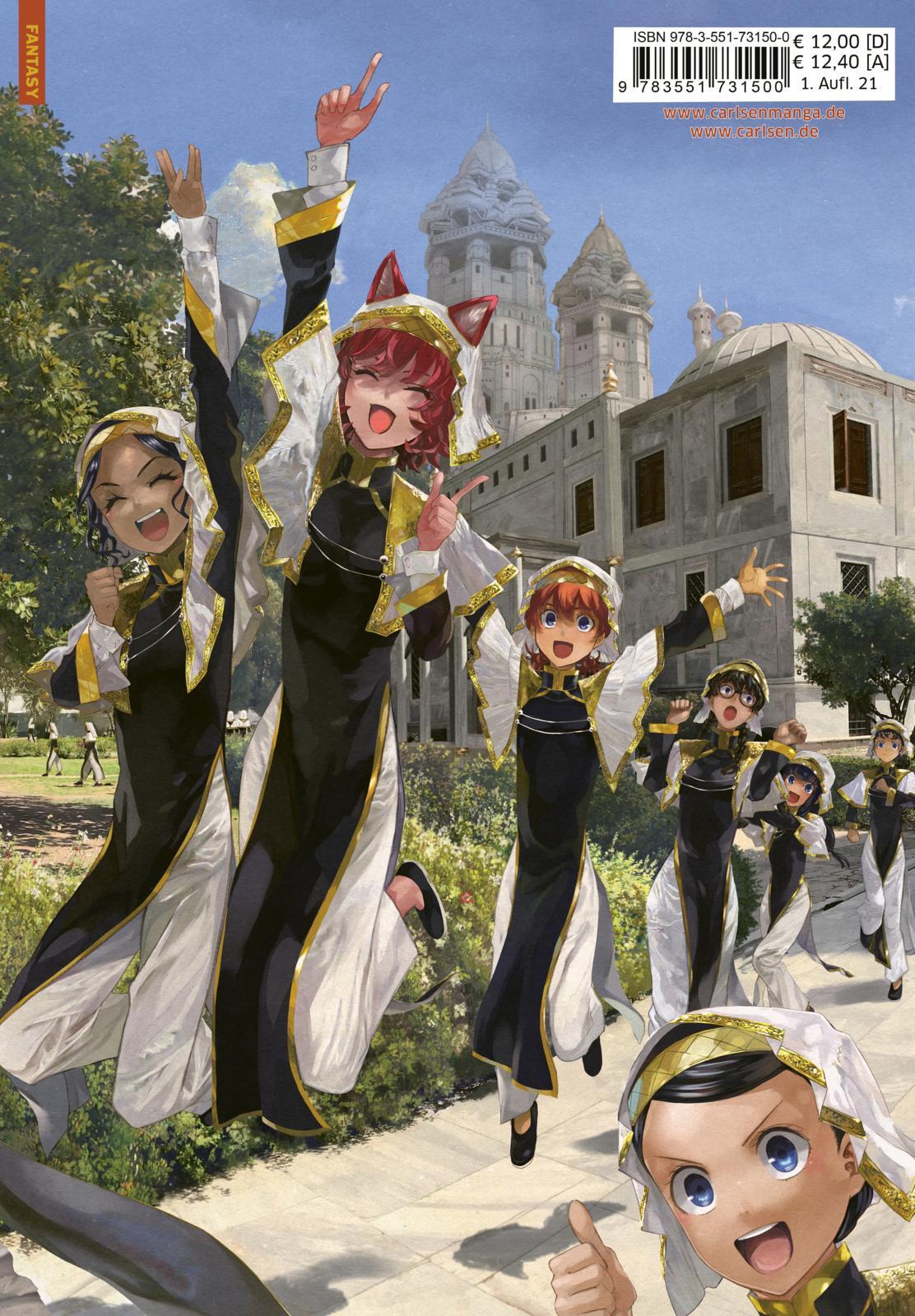 Rückseitencover Magus of the Library  4