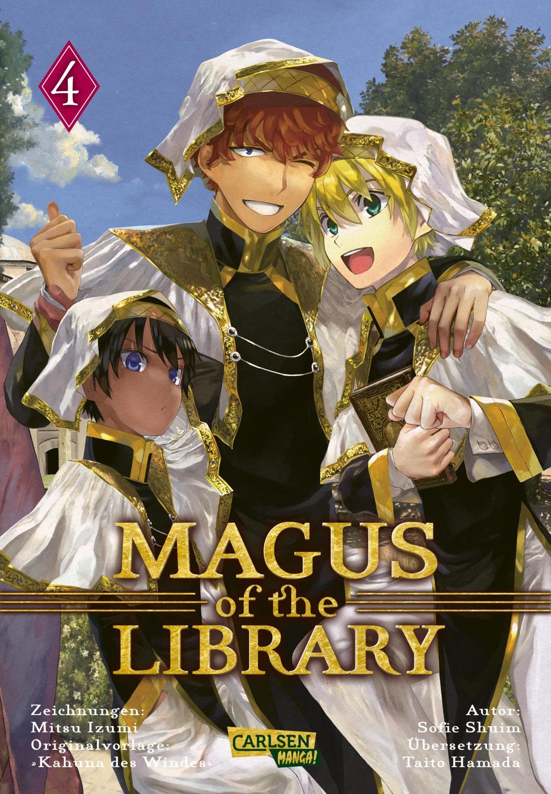 Vorderes Coverbild Magus of the Library  4