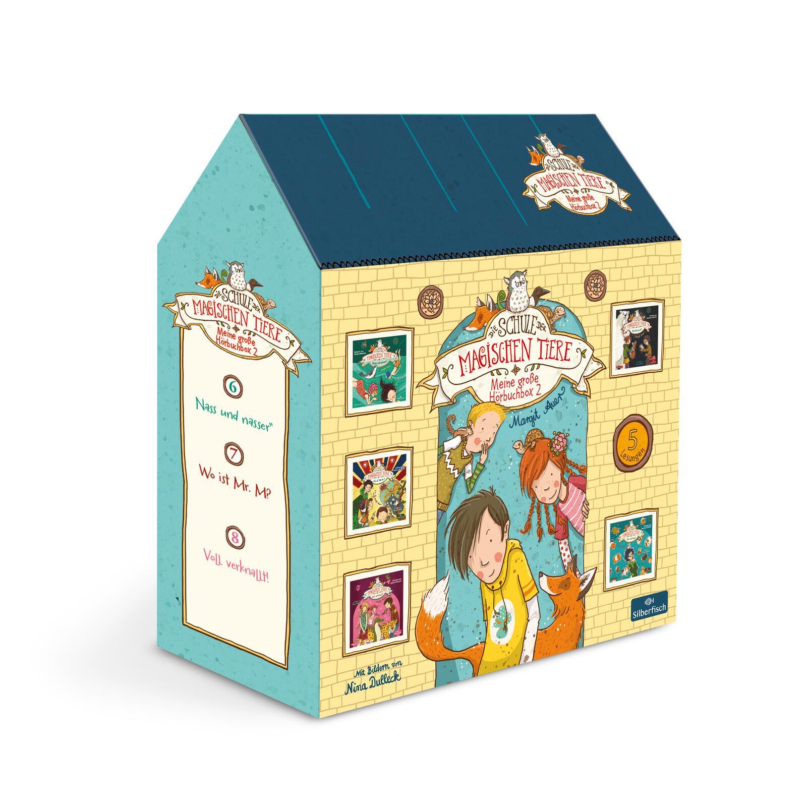 Vorderes Coverbild Die Schule der magischen Tiere - Meine große Hörbuchbox 2