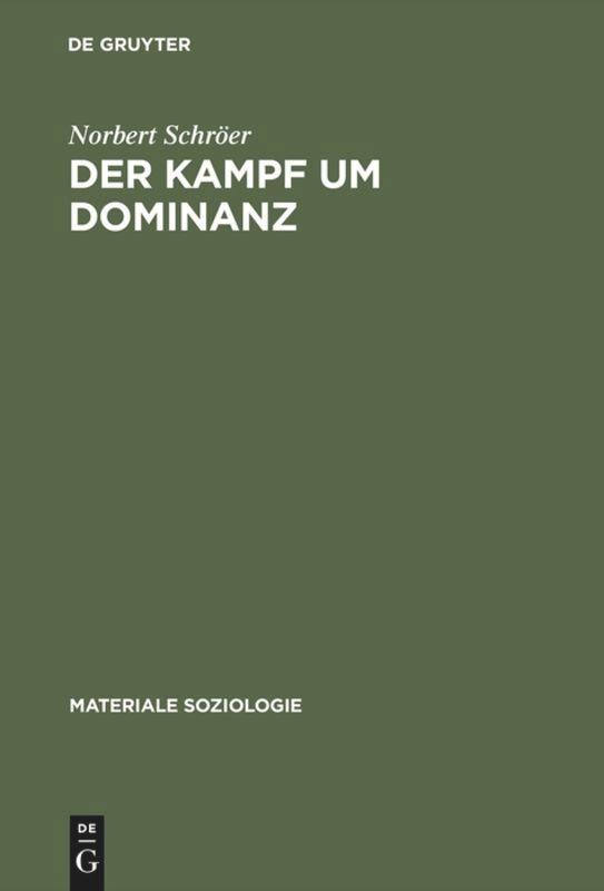 Vorderes Coverbild Der Kampf um Dominanz