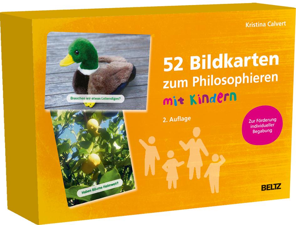 Vorderes Coverbild 52 Bildkarten zum Philosophieren mit Kindern