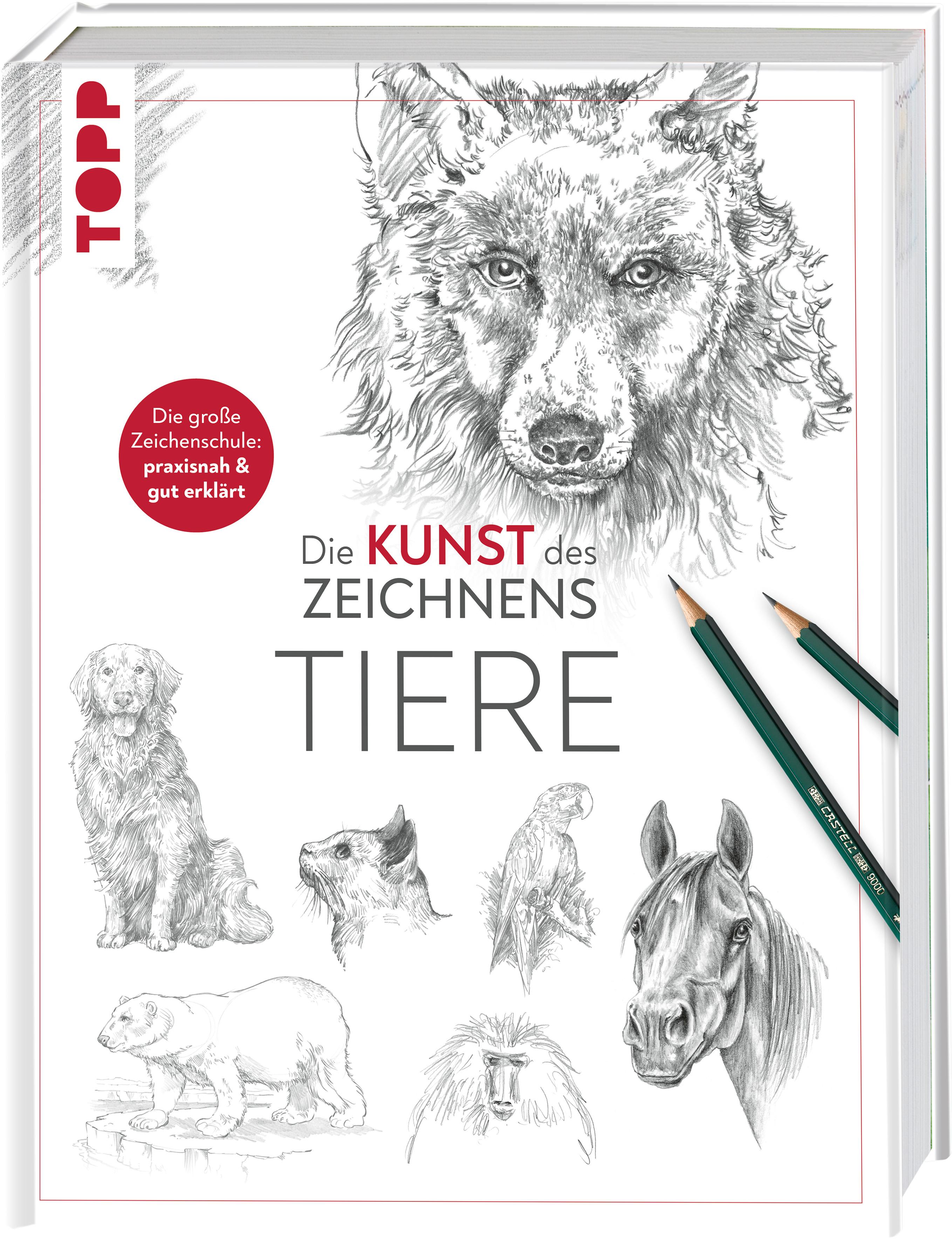 Vorderes Coverbild Die Kunst des Zeichnens - Tiere