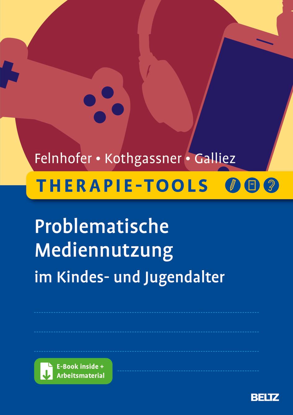 Vorderes Coverbild Therapie-Tools Problematische Mediennutzung im Kindes- und Jugendalter