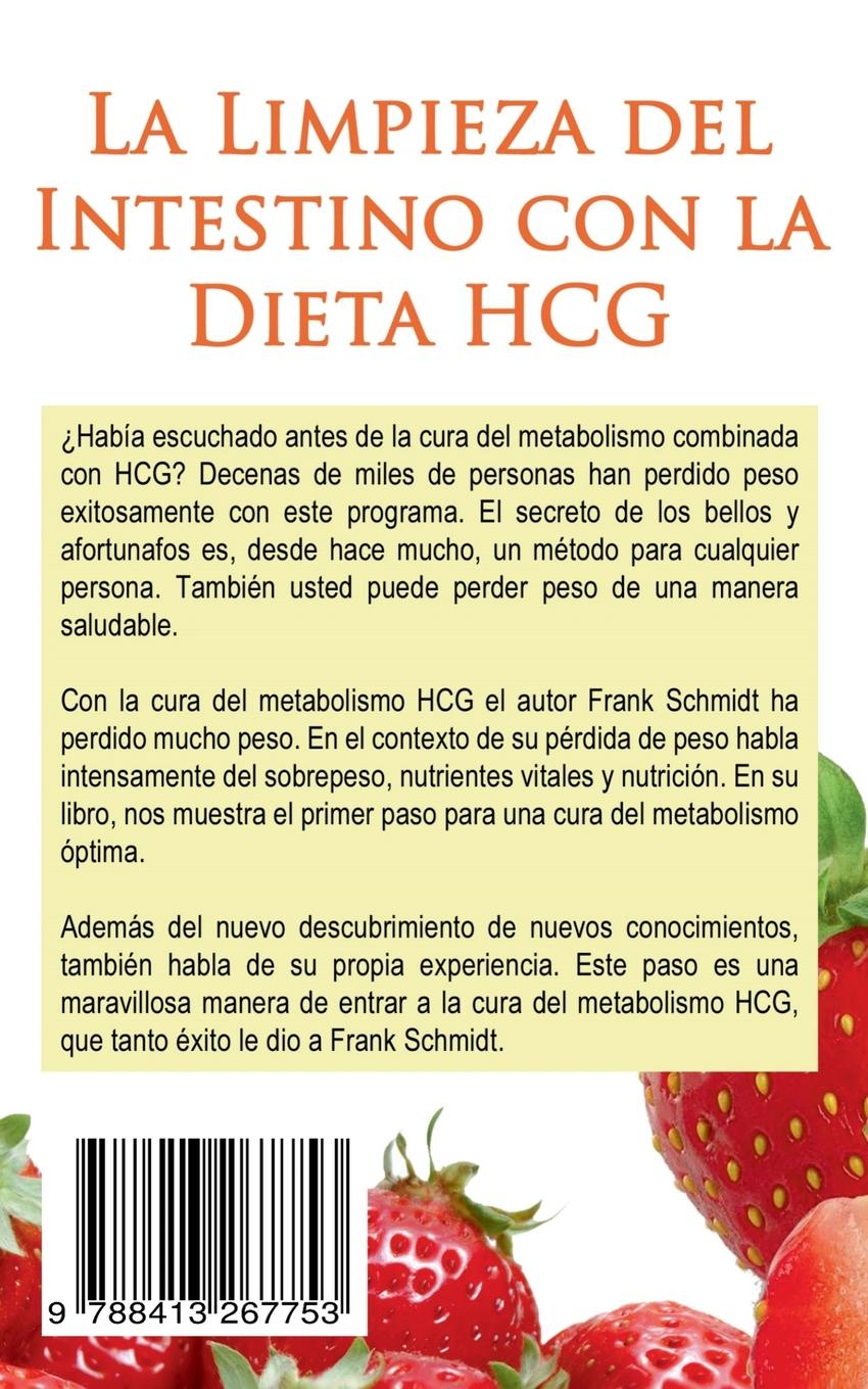 Rückseitencover La Limpieza del Intestino con la Dieta HCG