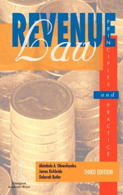 Vorderes Coverbild Revenue Law Principles & Practice (Third Edition)