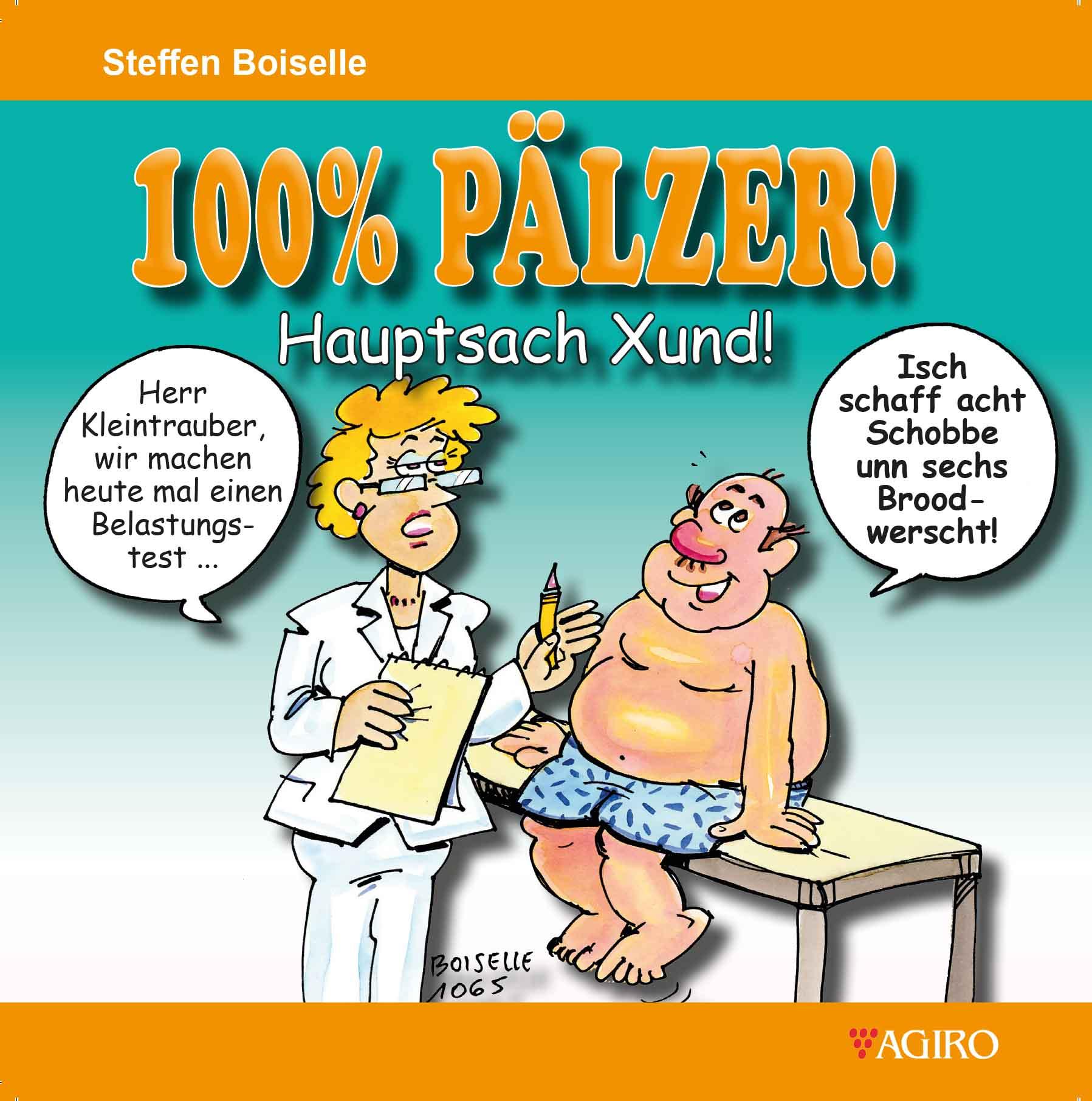 Vorderes Coverbild 100% PÄLZER! Hauptsach Xund!