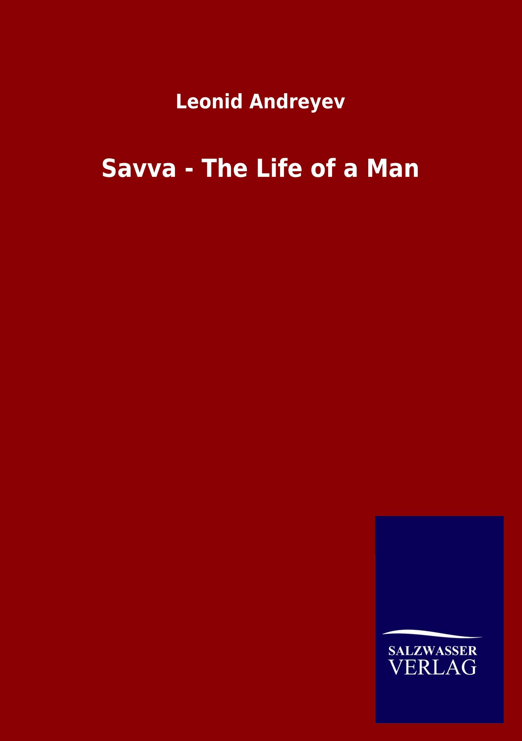 Vorderes Coverbild Savva - The Life of a Man