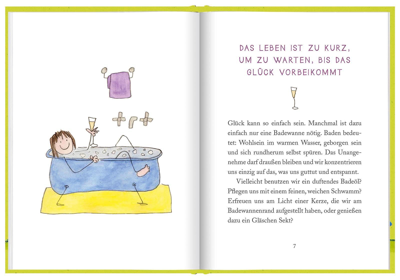 Beispielinhalt (Bild) Ich bin dann mal glücklich