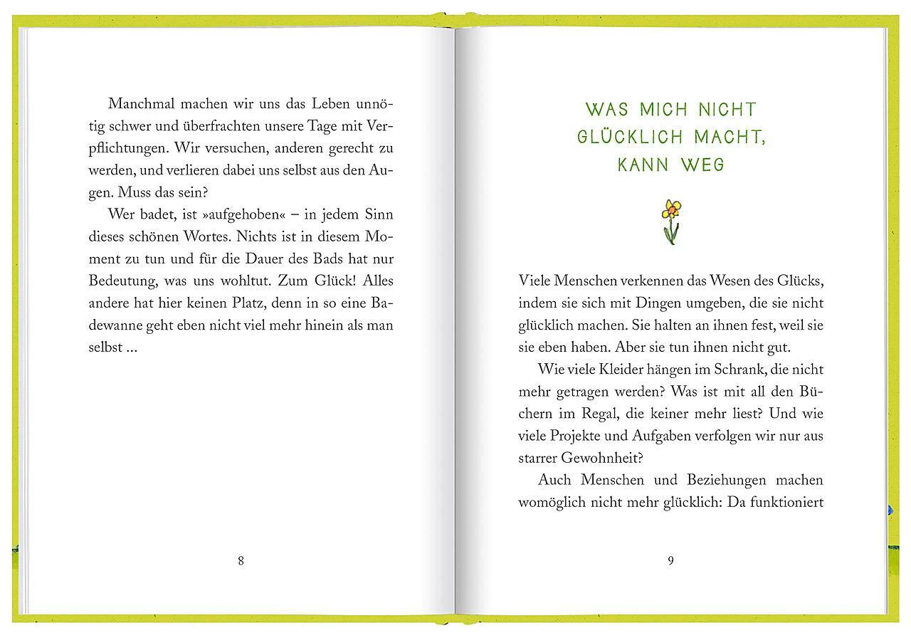 Beispielinhalt (Bild) Ich bin dann mal glücklich