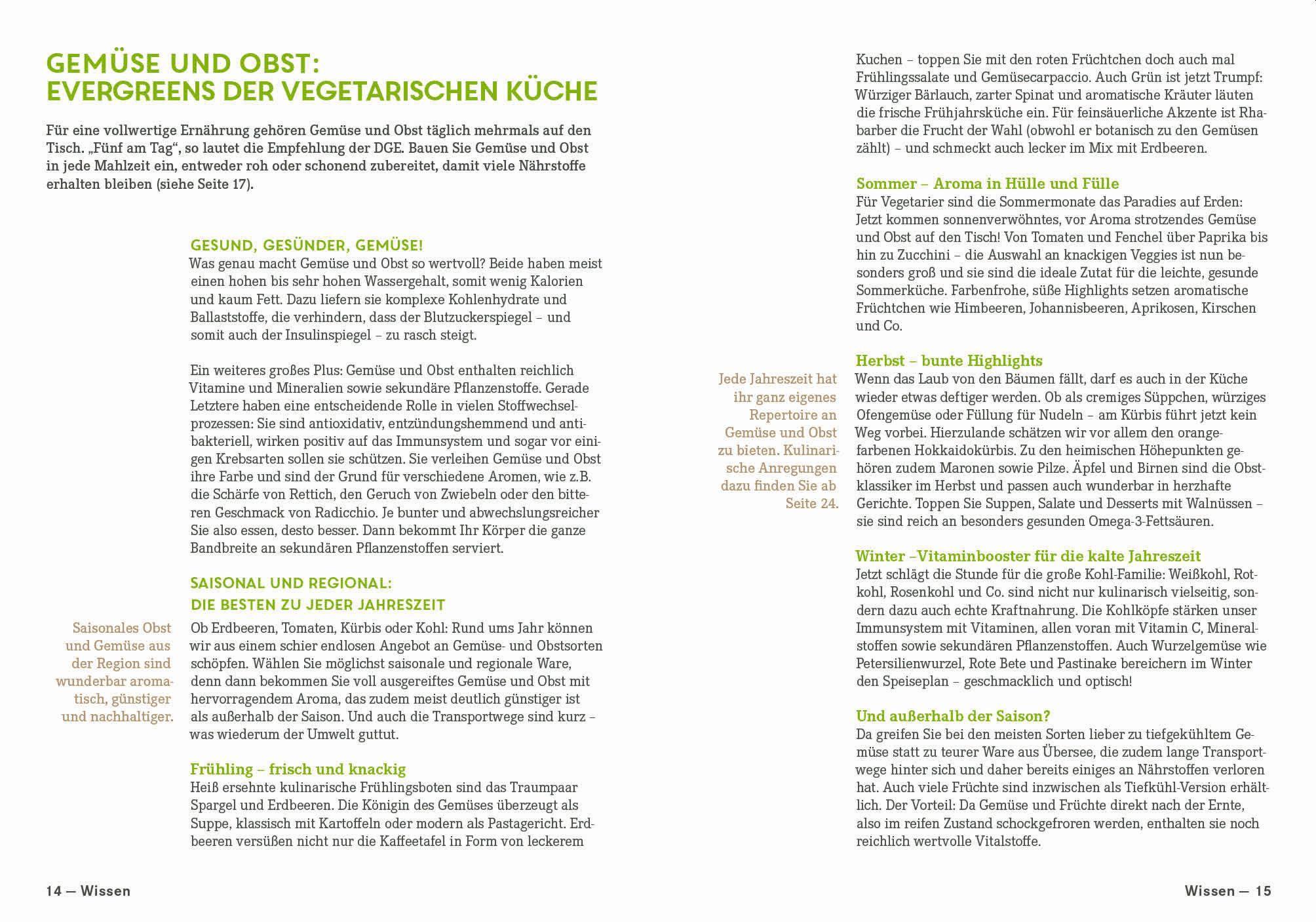 Beispielinhalt (Bild) Apotheken Umschau: Vegetarisch mit Genuss kochen