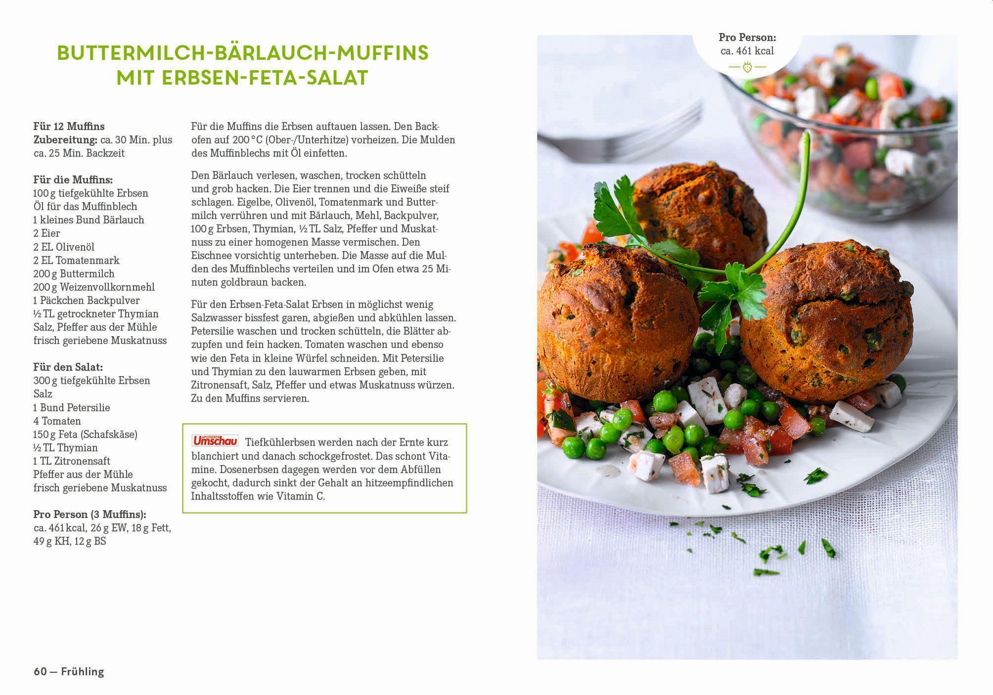 Beispielinhalt (Bild) Apotheken Umschau: Vegetarisch mit Genuss kochen