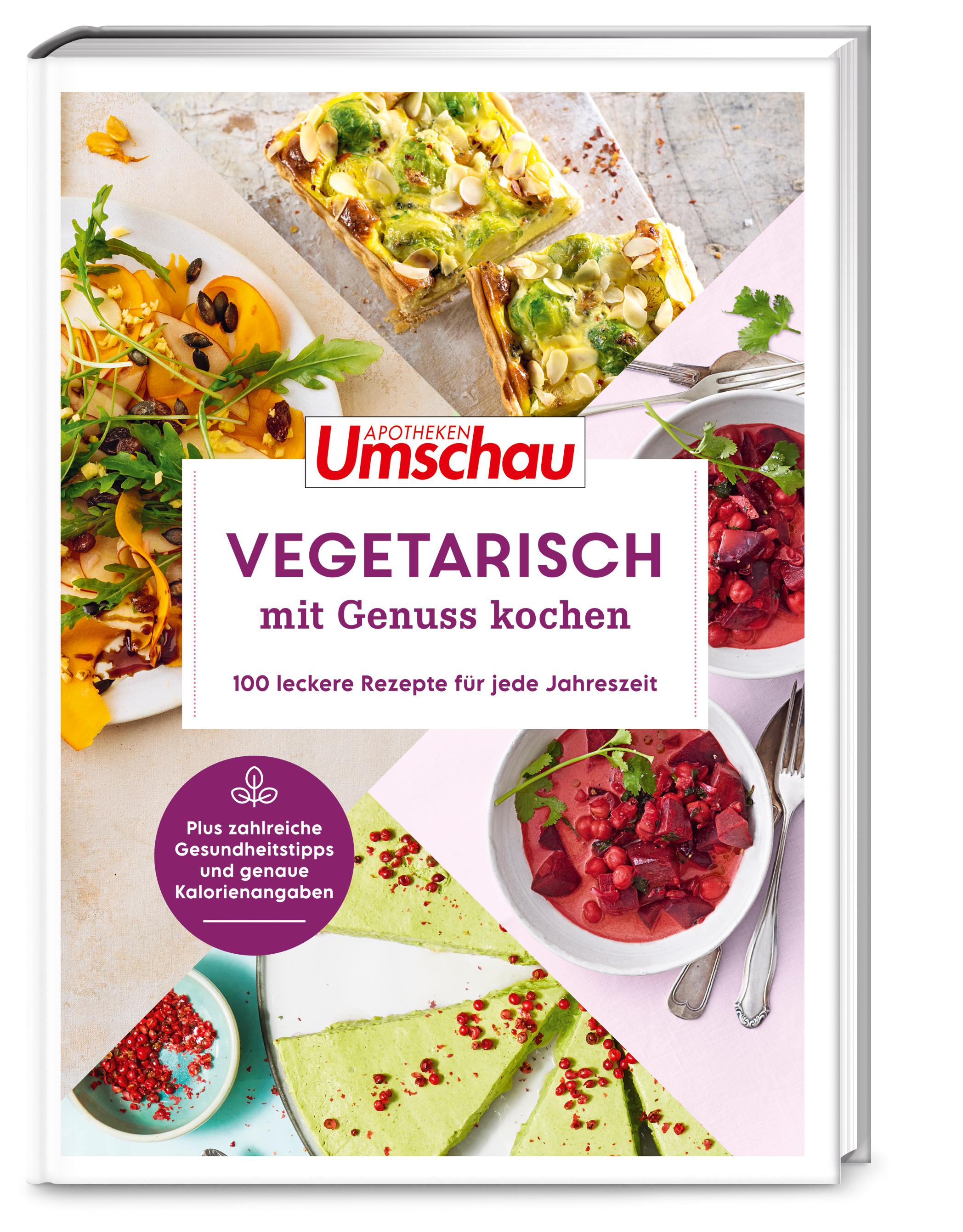 Vorderes Coverbild Apotheken Umschau: Vegetarisch mit Genuss kochen