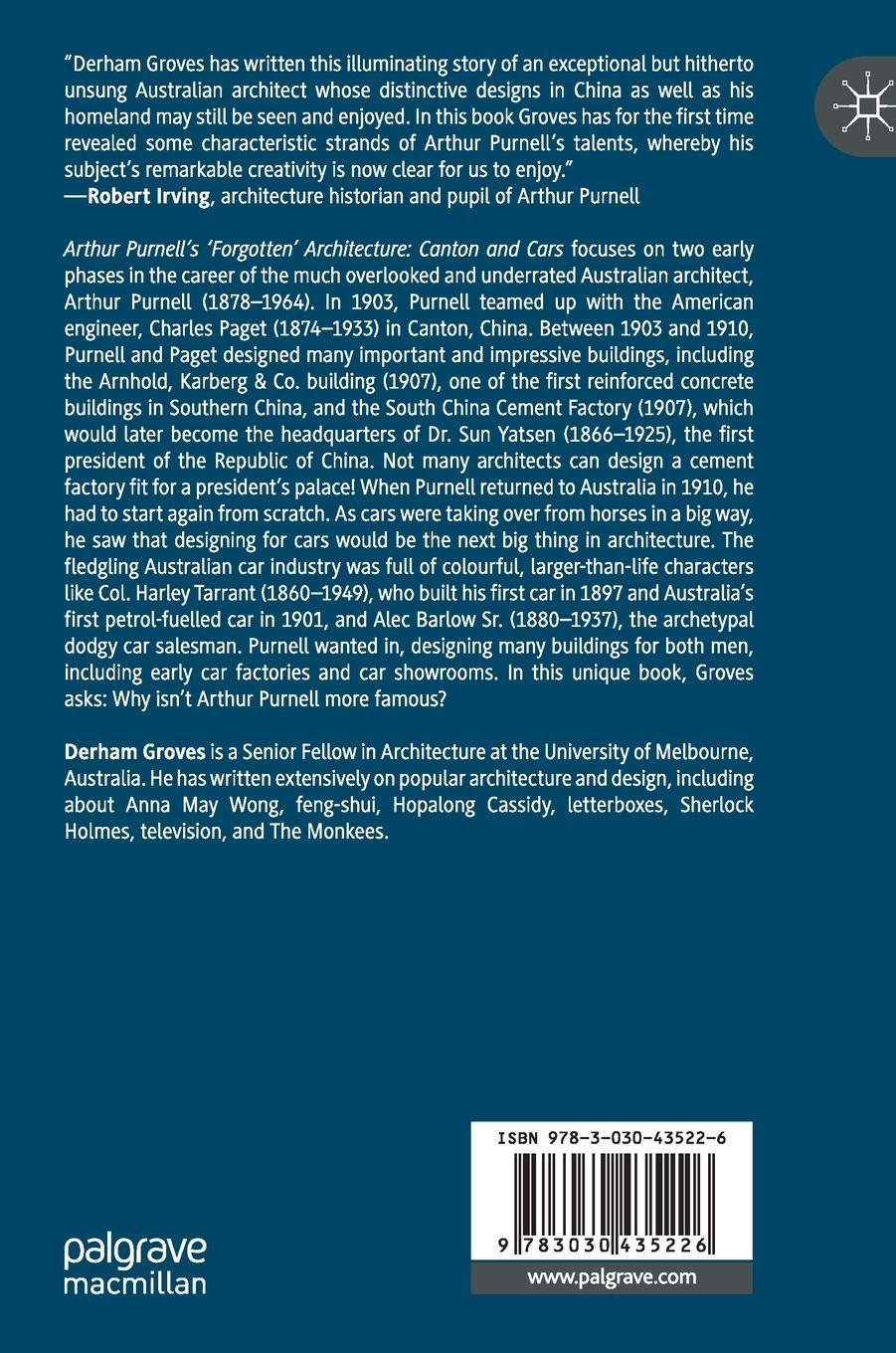 Rückseitencover Arthur Purnell's 'Forgotten' Architecture