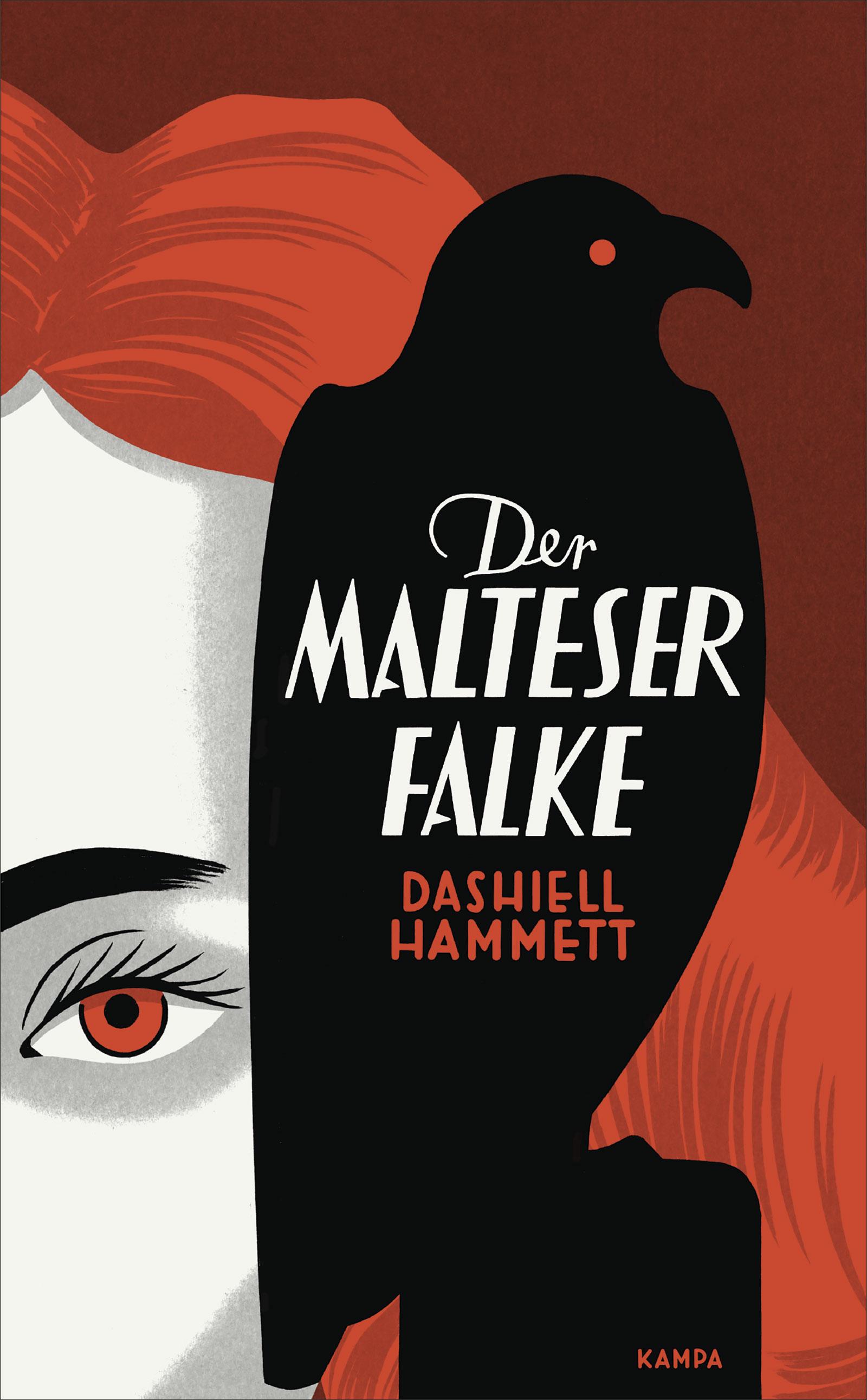 Vorderes Coverbild Der Malteser Falke