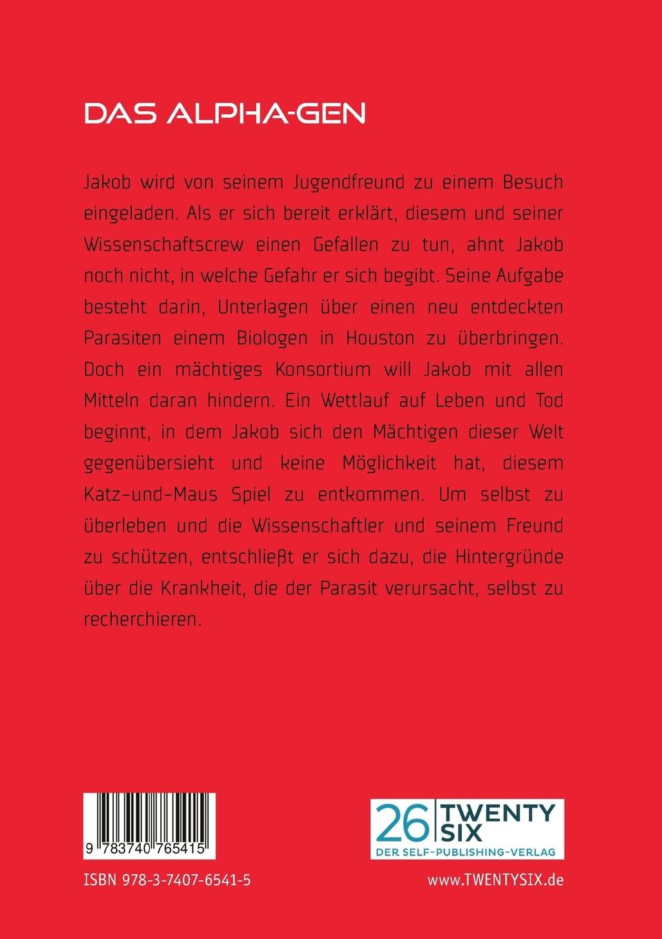 Rückseitencover Das Alpha-Gen