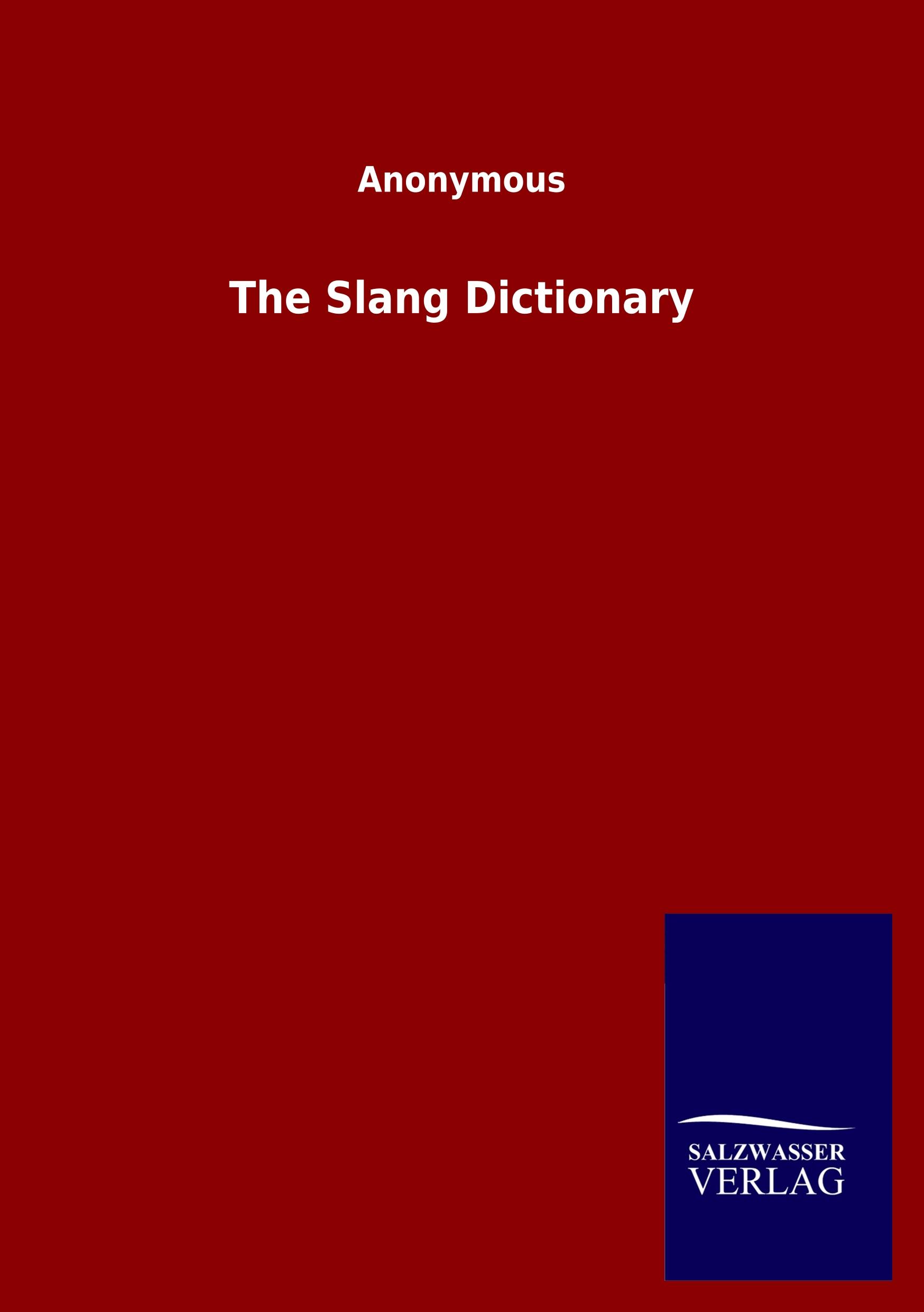 Vorderes Coverbild The Slang Dictionary