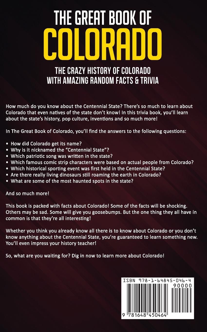 Rückseitencover The Great Book of Colorado