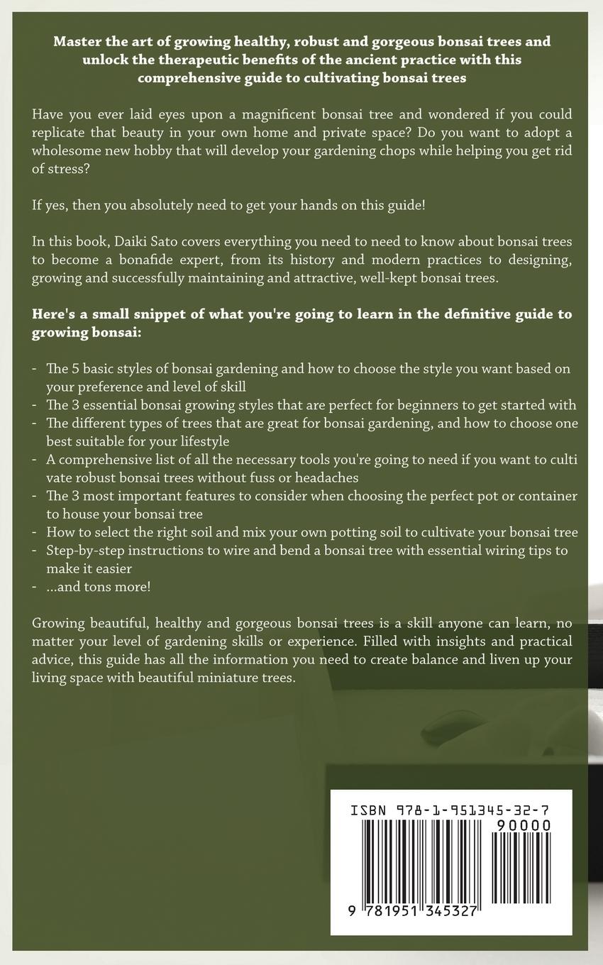 Rückseitencover Bonsai