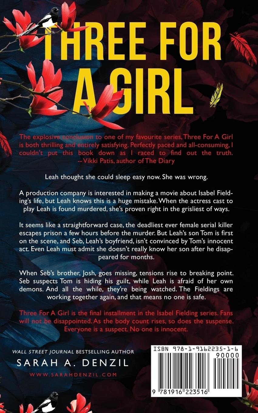 Rückseitencover Three For A Girl