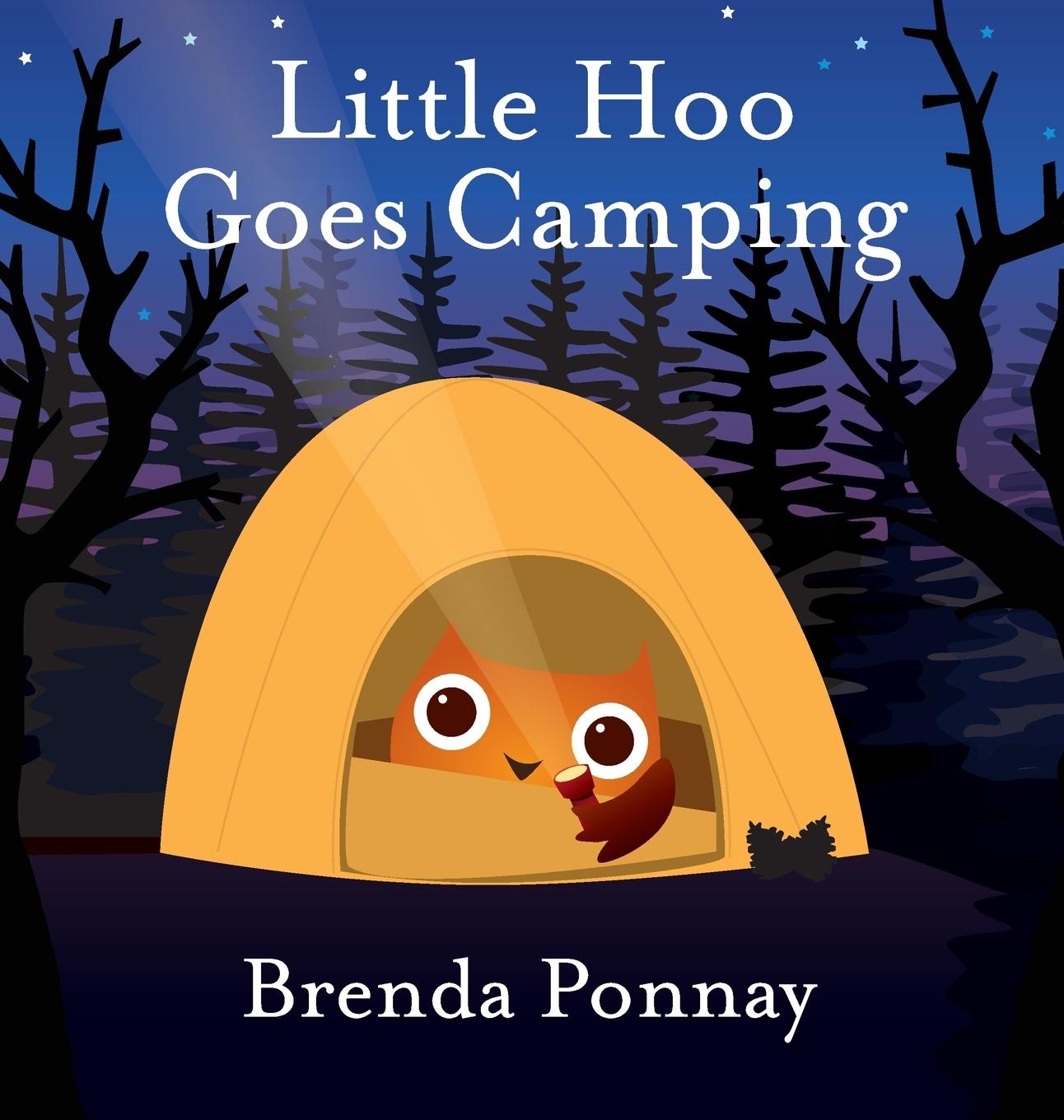 Vorderes Coverbild Little Hoo Goes Camping