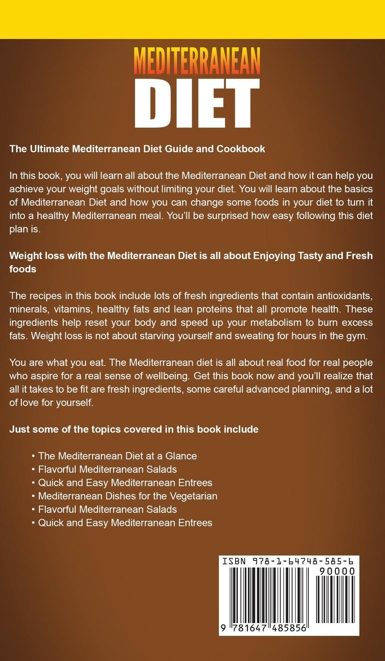 Rückseitencover Mediterranean Diet