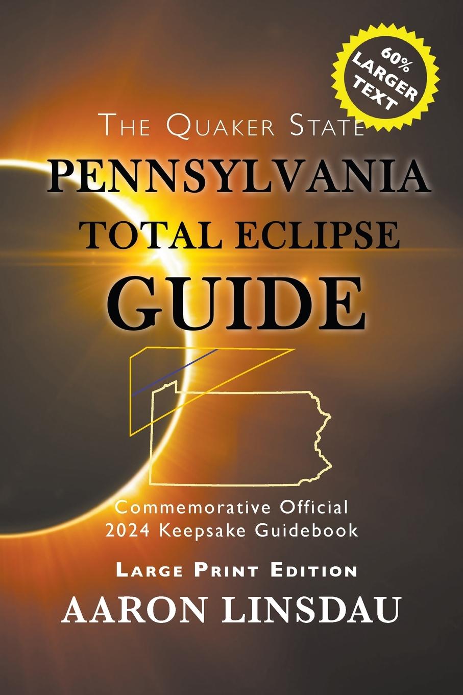 Vorderes Coverbild Pennsylvania Total Eclipse Guide (LARGE PRINT)