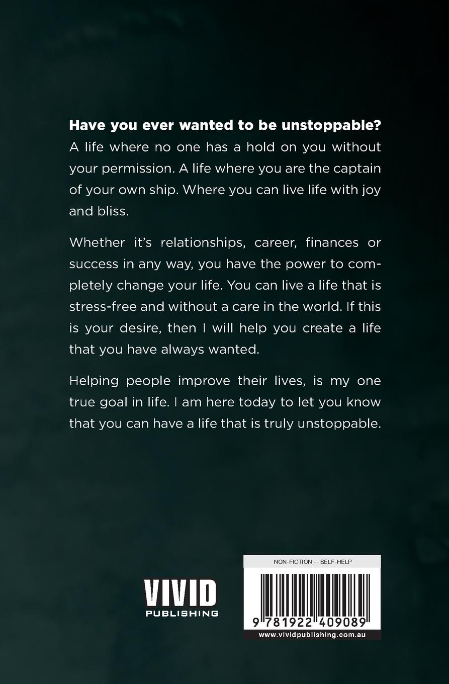 Rückseitencover Think and be Unstoppable