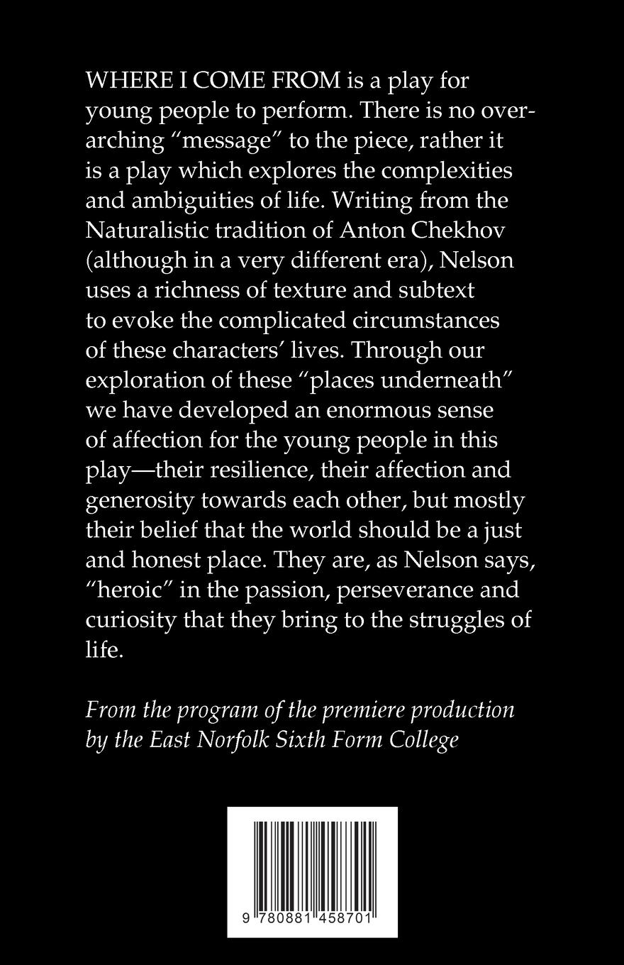 Rückseitencover Where I Come From