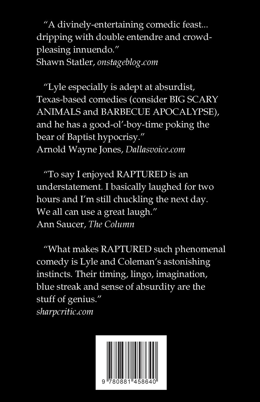 Rückseitencover Raptured