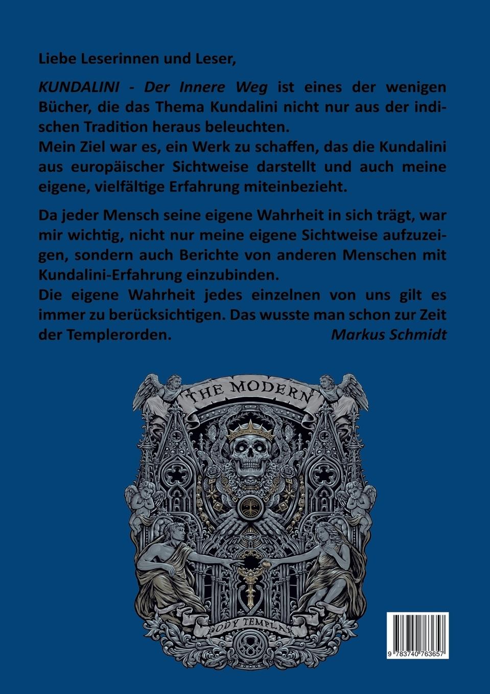 Rückseitencover Kundalini - Der Innere Weg