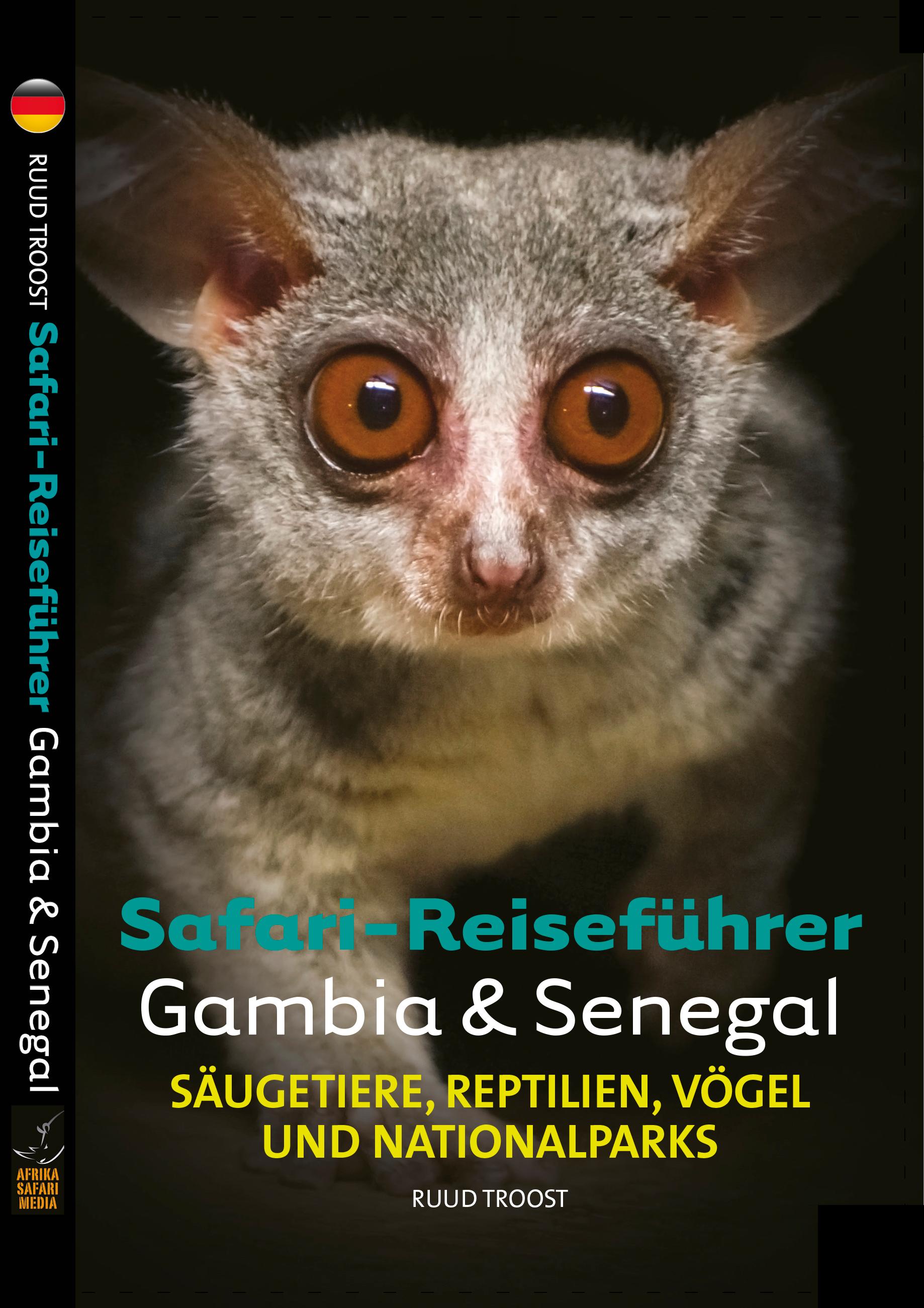 Vorderes Coverbild Safari-Reiseführer Gambia & Senegal