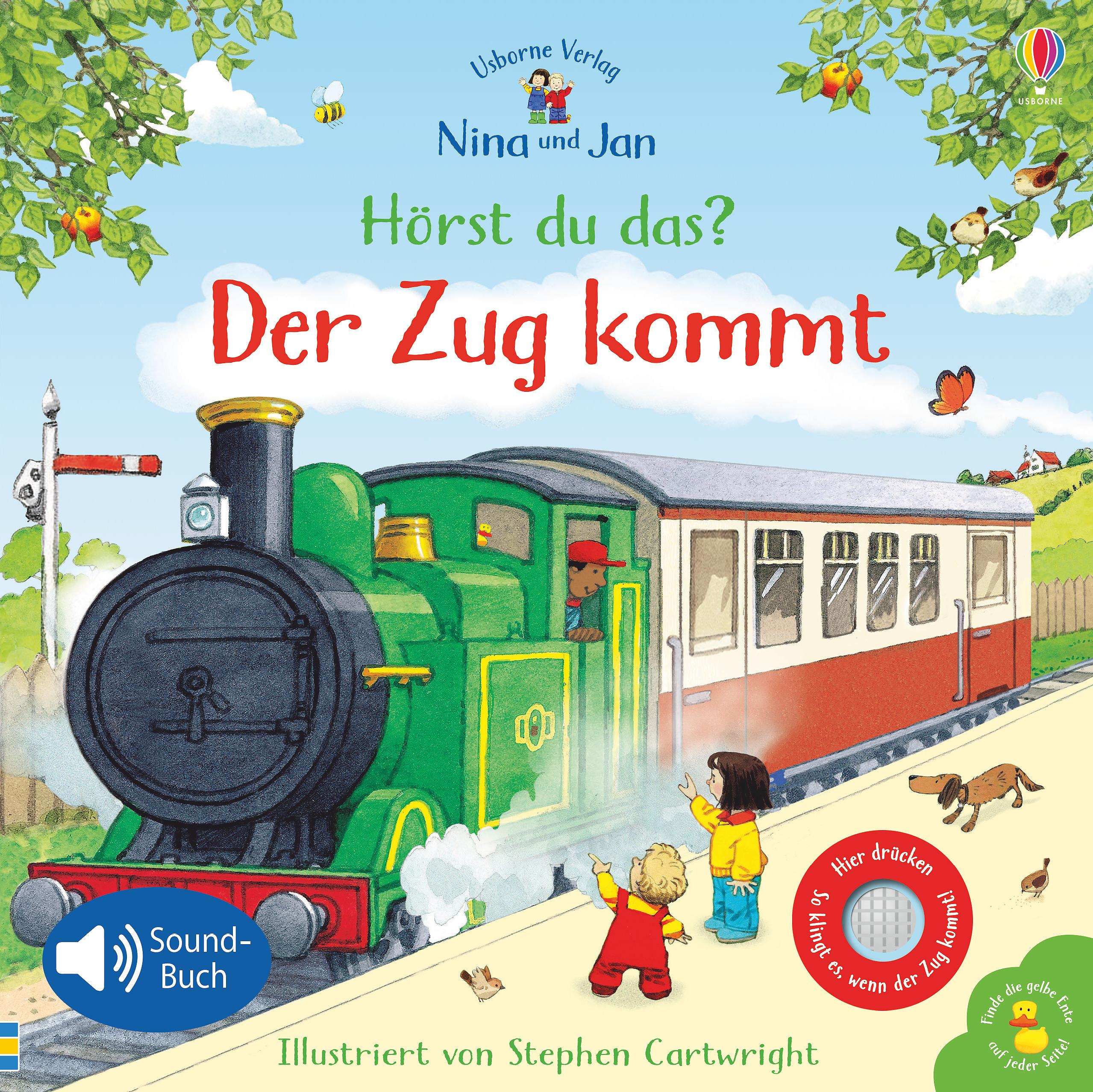 Vorderes Coverbild Nina und Jan - Hörst du das? Der Zug kommt