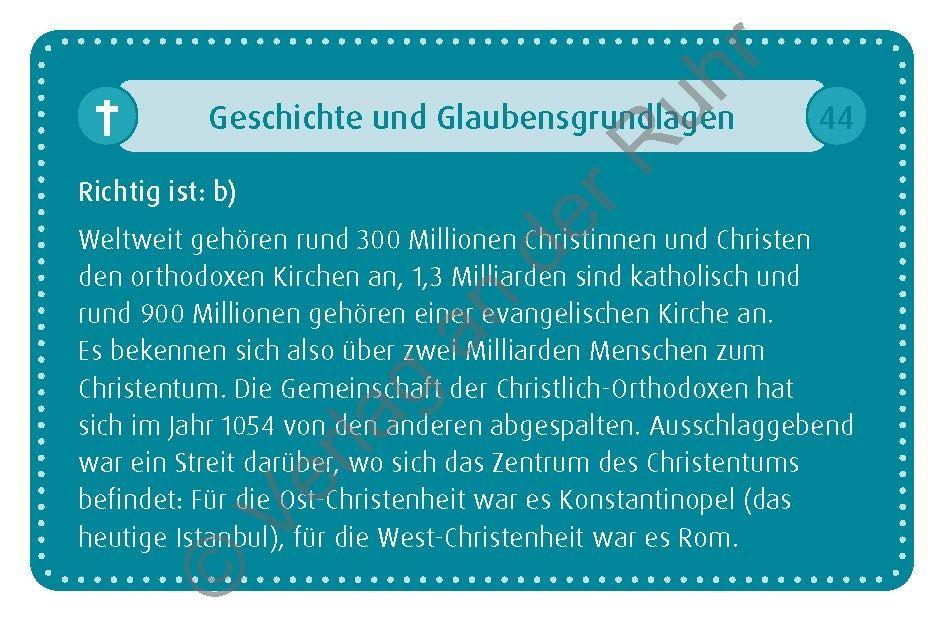 Beispielinhalt (Bild) Warum lebt der Papst in Rom?