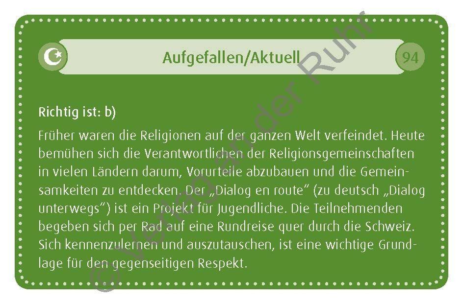 Beispielinhalt (Bild) Warum lebt der Papst in Rom?