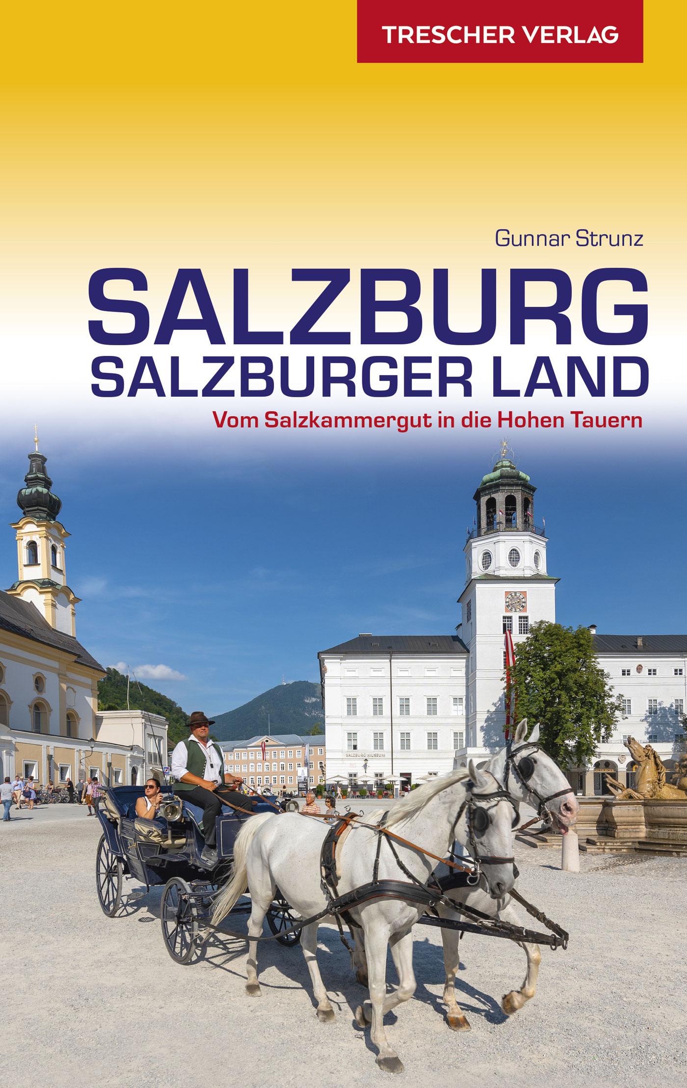 Vorderes Coverbild TRESCHER Reiseführer Salzburg und Salzburger Land