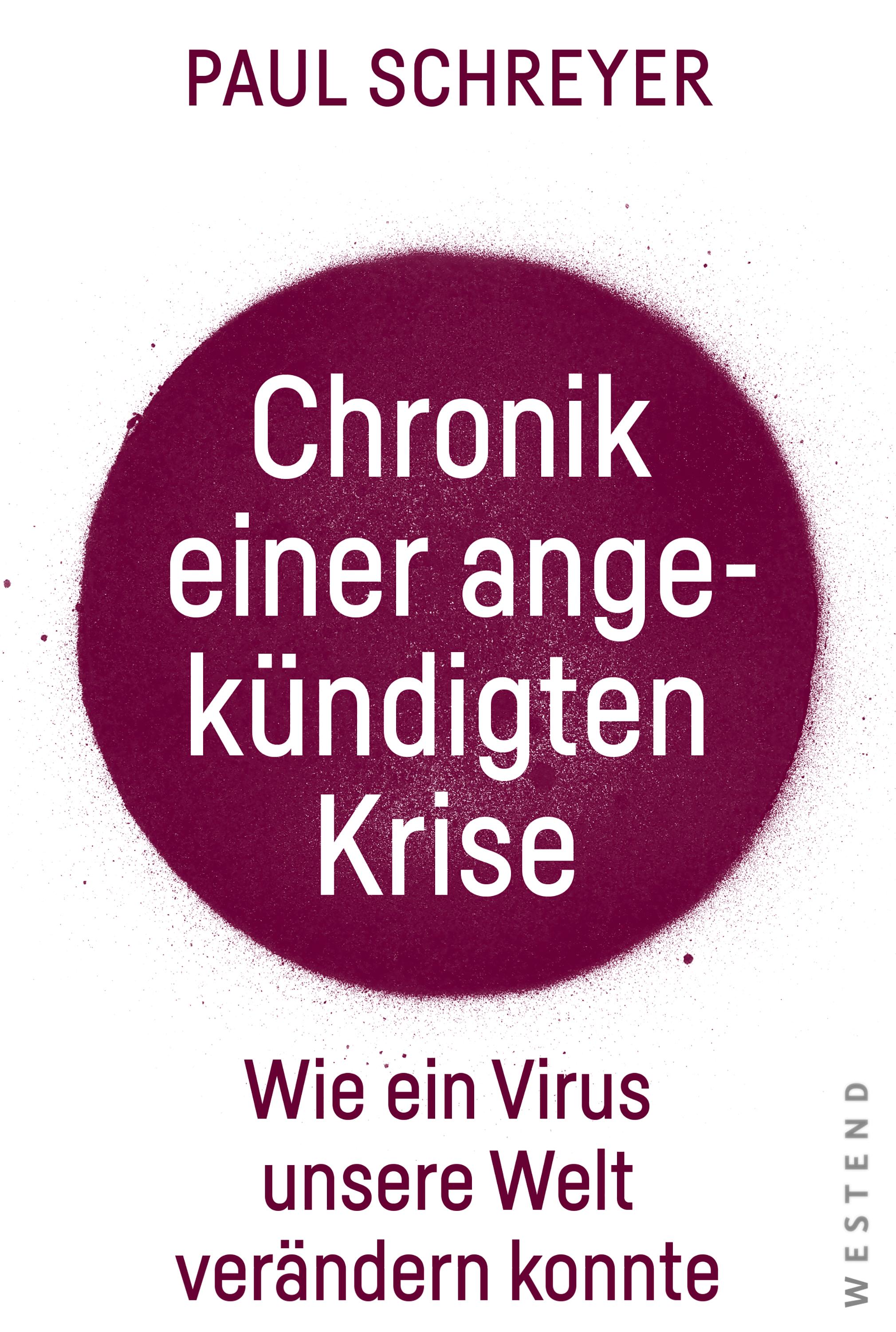 Vorderes Coverbild Chronik einer angekündigten Krise