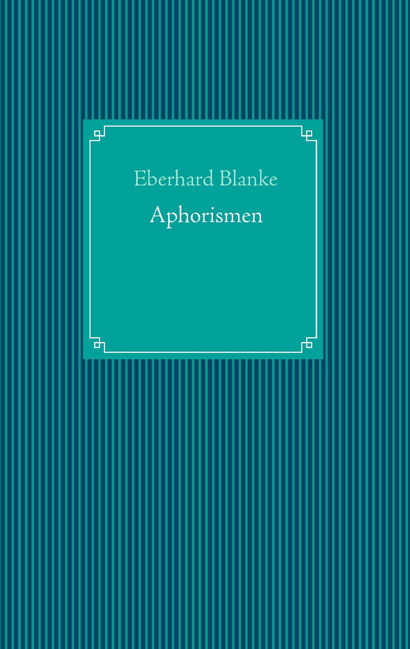 Vorderes Coverbild Aphorismen