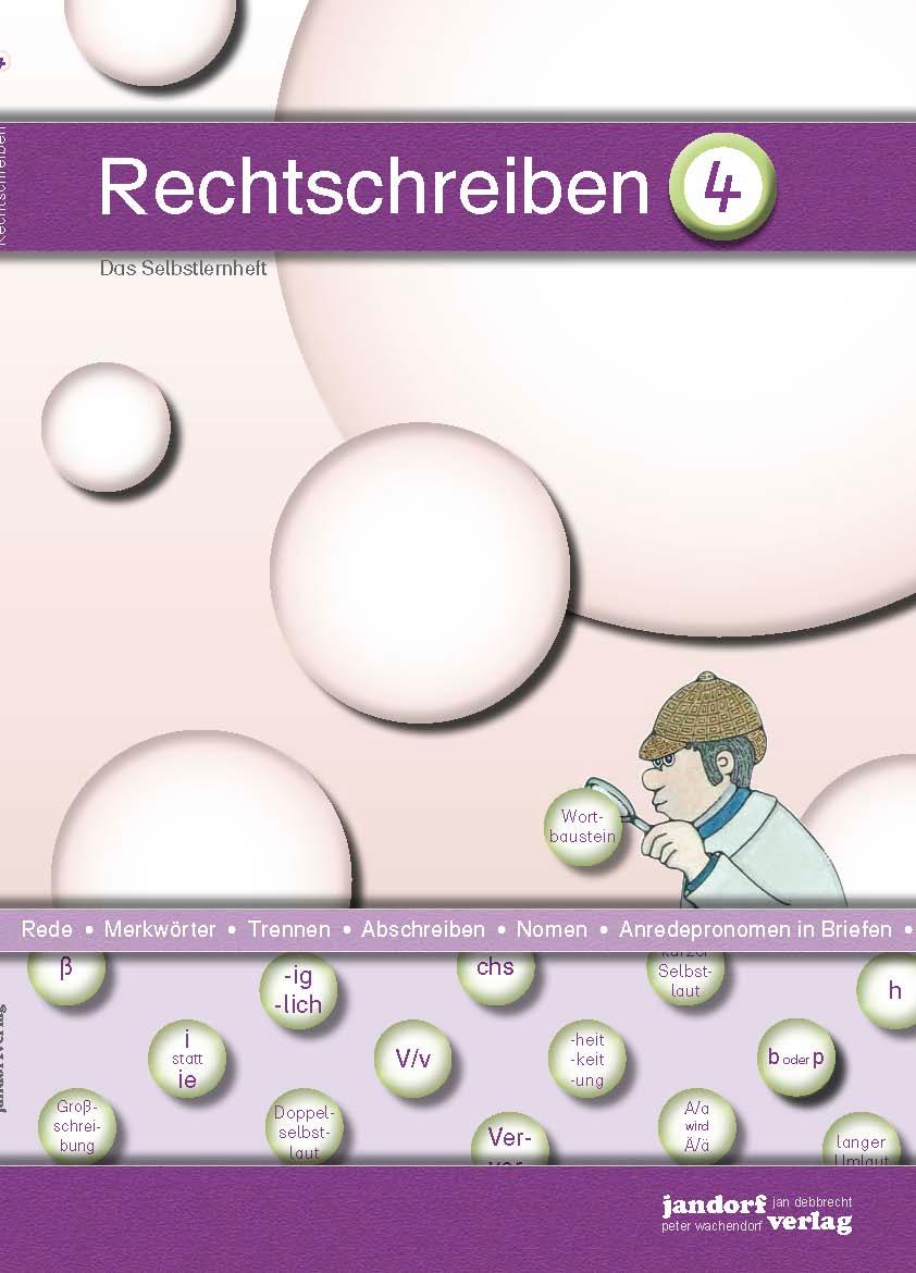 Vorderes Coverbild Rechtschreiben 4