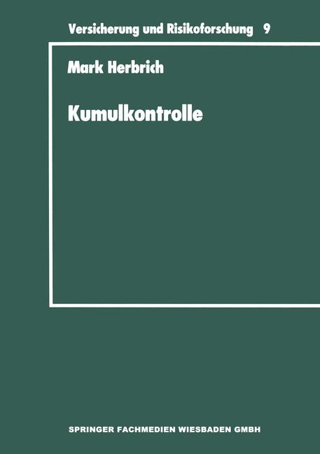 Vorderes Coverbild Kumulkontrolle